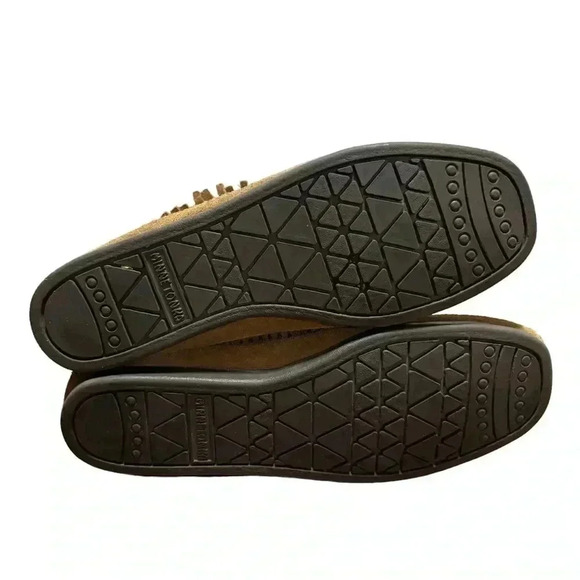 Minnitonka 293 Hightop Fringe Moccasin Boots Size 6 - Picture 6 of 8